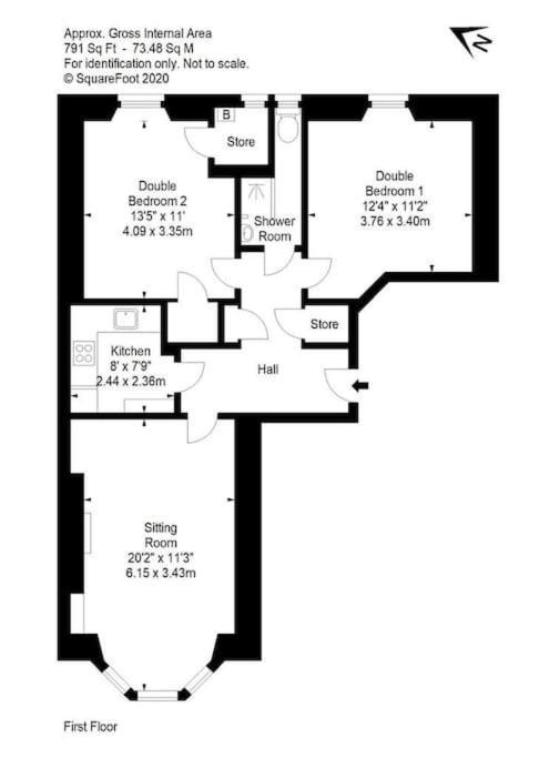 Cosy 2 Bedroom Flat In 爱丁堡 外观 照片